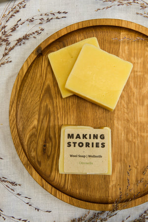 Making Stories Wool Soap